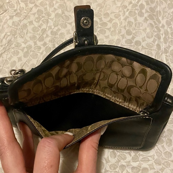 Coach Leather Wristlet - Picture 7 of 8